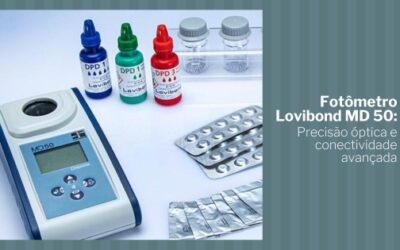 Fotômetro Lovibond MD 50: precisão óptica e conectividade avançada com exclusividade Equipex